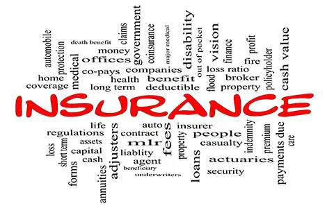 Insurance terms